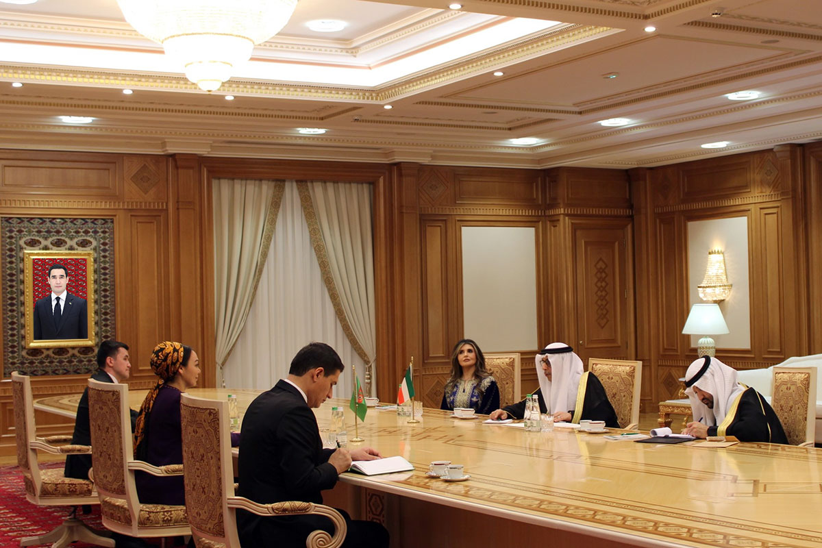 Türkmenistanda Kuweýtyň ilçisi işe başlady