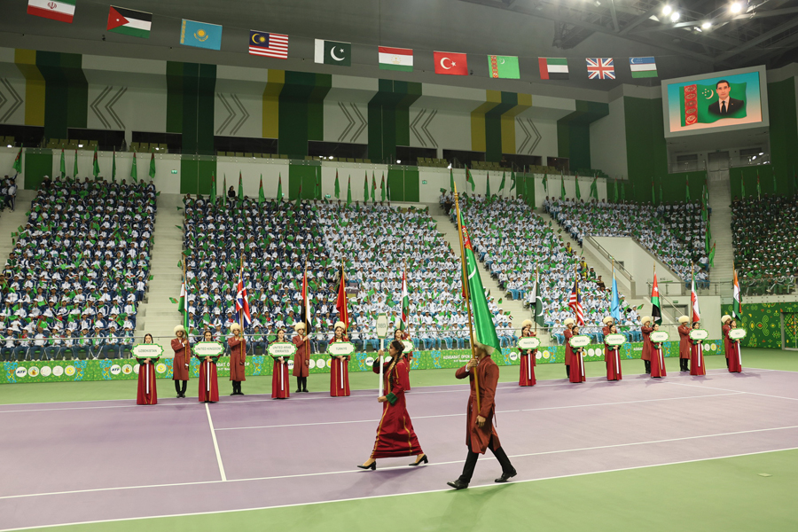 Tennis boýunça «Ashgabat Open 2024» atly halkara ýaryşyň açylyş dabarasy boldy