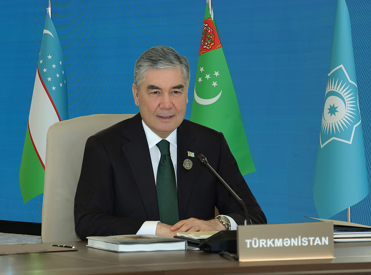 Türkmen halkynyň Milli Lideri Türki Döwletleriň Guramasynyň döwlet Baştutanlarynyň XII sammitinde çykyş etdi