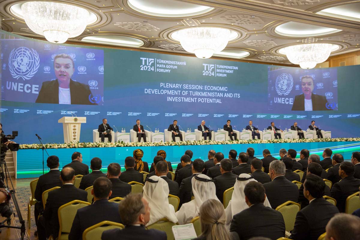 Ashgabat hosted the official opening ceremony of the International Investment Forum of Turkmenistan