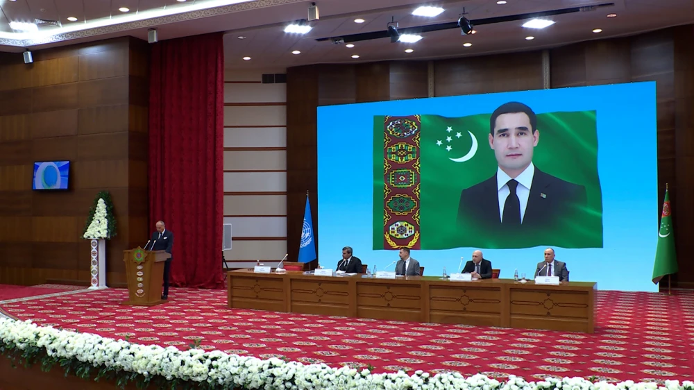The Opening Ceremony of the Regional Seminar for Young Diplomats and Civil Servants of Central Asian Countries Held in Ashgabat