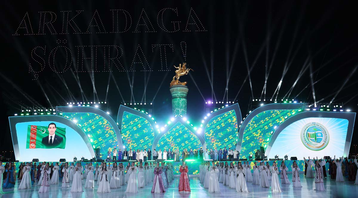 Festive events held to mark the second anniversary of the founding of the city of Arkadag