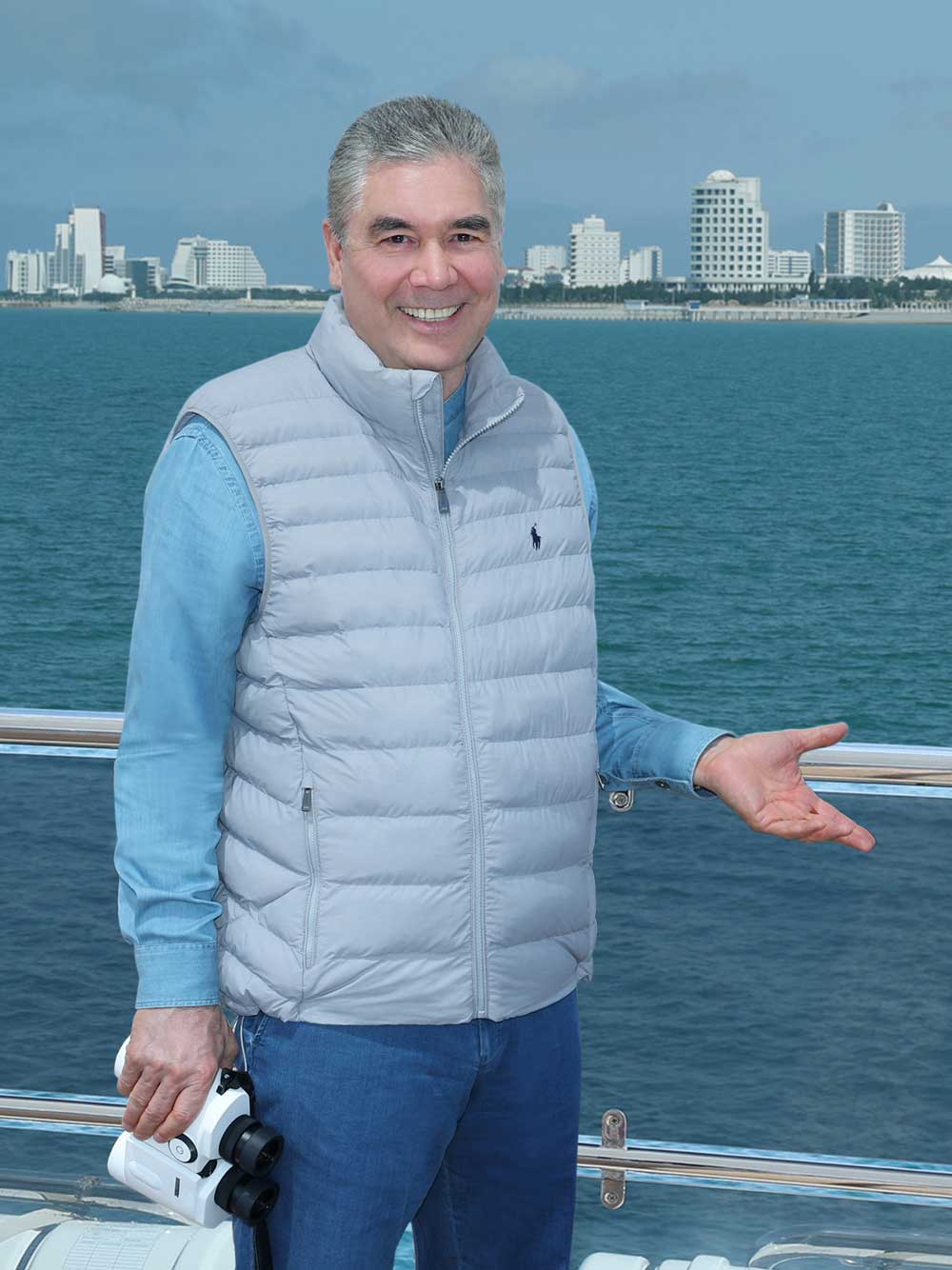 Hero-Arkadag of Turkmenistan Inspects Avaza’s Preparations for the UN Conference