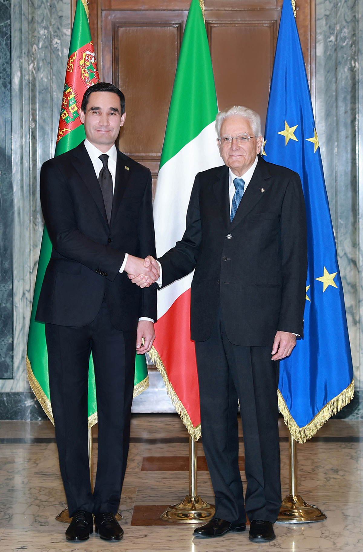 Presidents of Turkmenistan and Italy discuss development of interstate dialogue