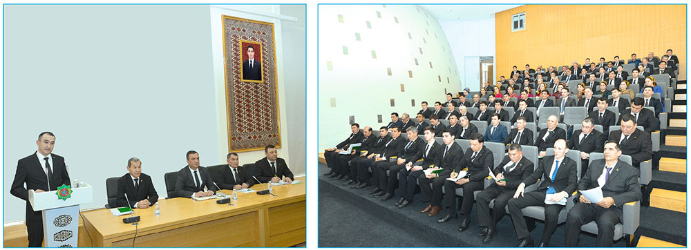 A meeting dedicated to important issues of the activities of the State Corporation "Türkmengeologiýa" was held in Ashgabat