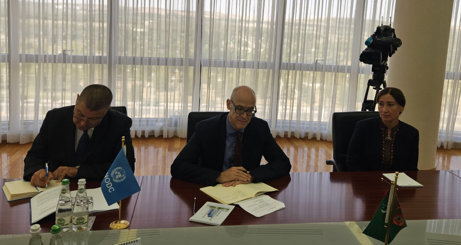 Co-operation between Turkmenistan and UNODC becomes more sustainable