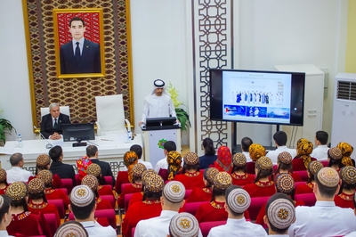 UAE Ambassador held a seminar at Turkmenistan’s Oil and Gas University