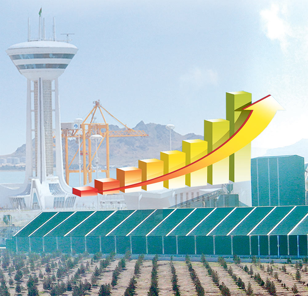 In Turkmenistan, GDP growth for the first four months of 2025 amounted to 6.3 percent