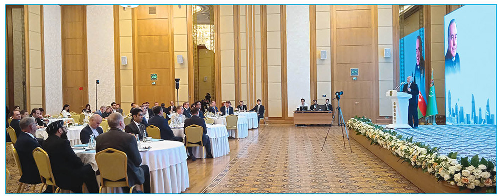 An international conference titled "Heydar Aliyev — Energy Diplomacy: Solidarity for a Green World" was held in Ashgabat