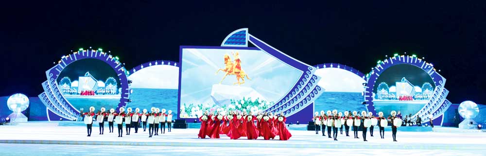 A concert of cultural and artistic masters from Central Asian countries and Azerbaijan took place in Avaza