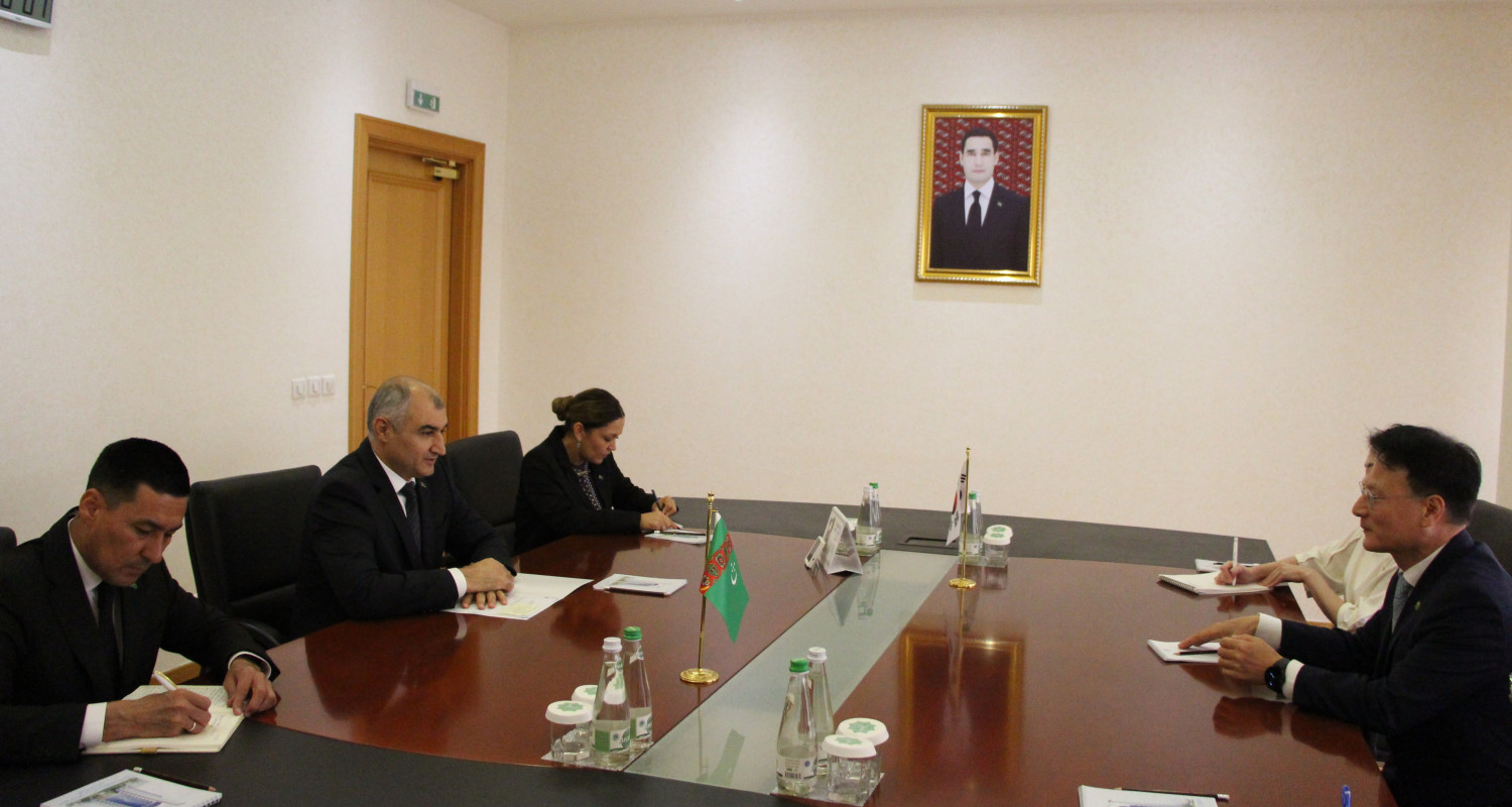 Ambassador of the Republic of Korea completes his diplomatic mission in Turkmenistan