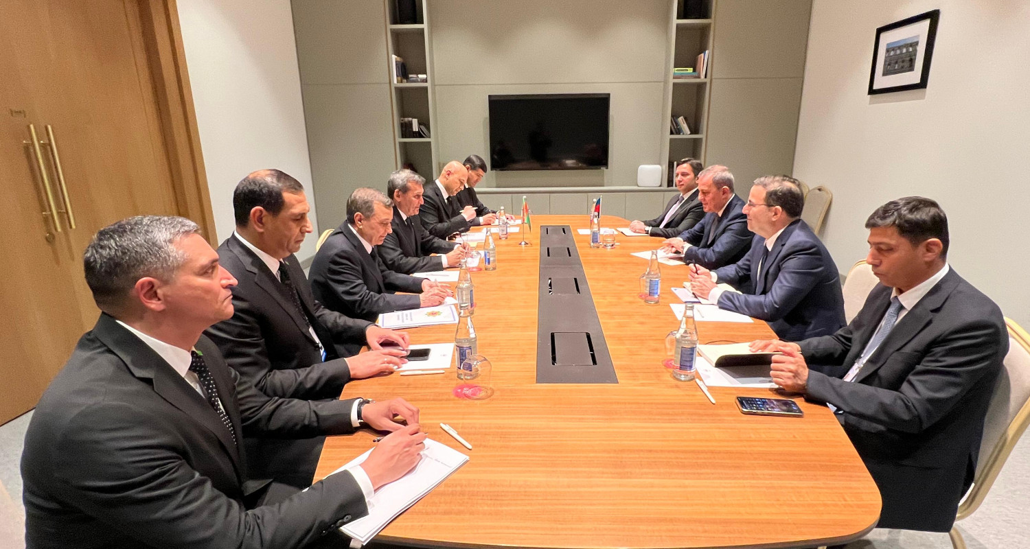 Meeting of the Foreign Ministers of Turkmenistan and Azerbaijan