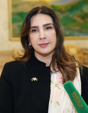 Türkmenistanyň Prezidenti Pakistan Yslam Respublikasynyň Adatdan daşary we Doly ygtyýarly ilçisini kabul etdi