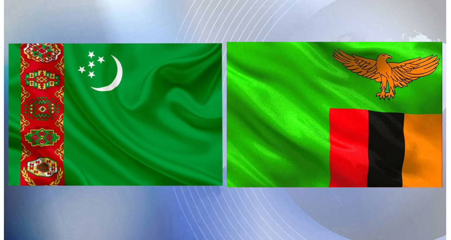 A telephone conversation was held between the Foreign Ministers of Turkmenistan and Zambia